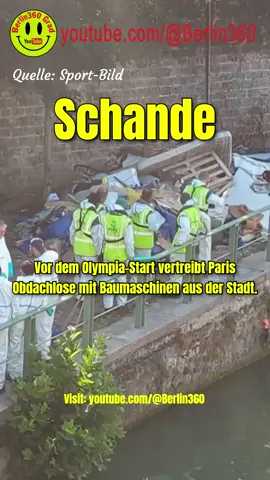 #Schande #Olympischen #Spiele #Paris #Obdachlose #Baumaschinen # #wirhabenplatz? #unterkunft