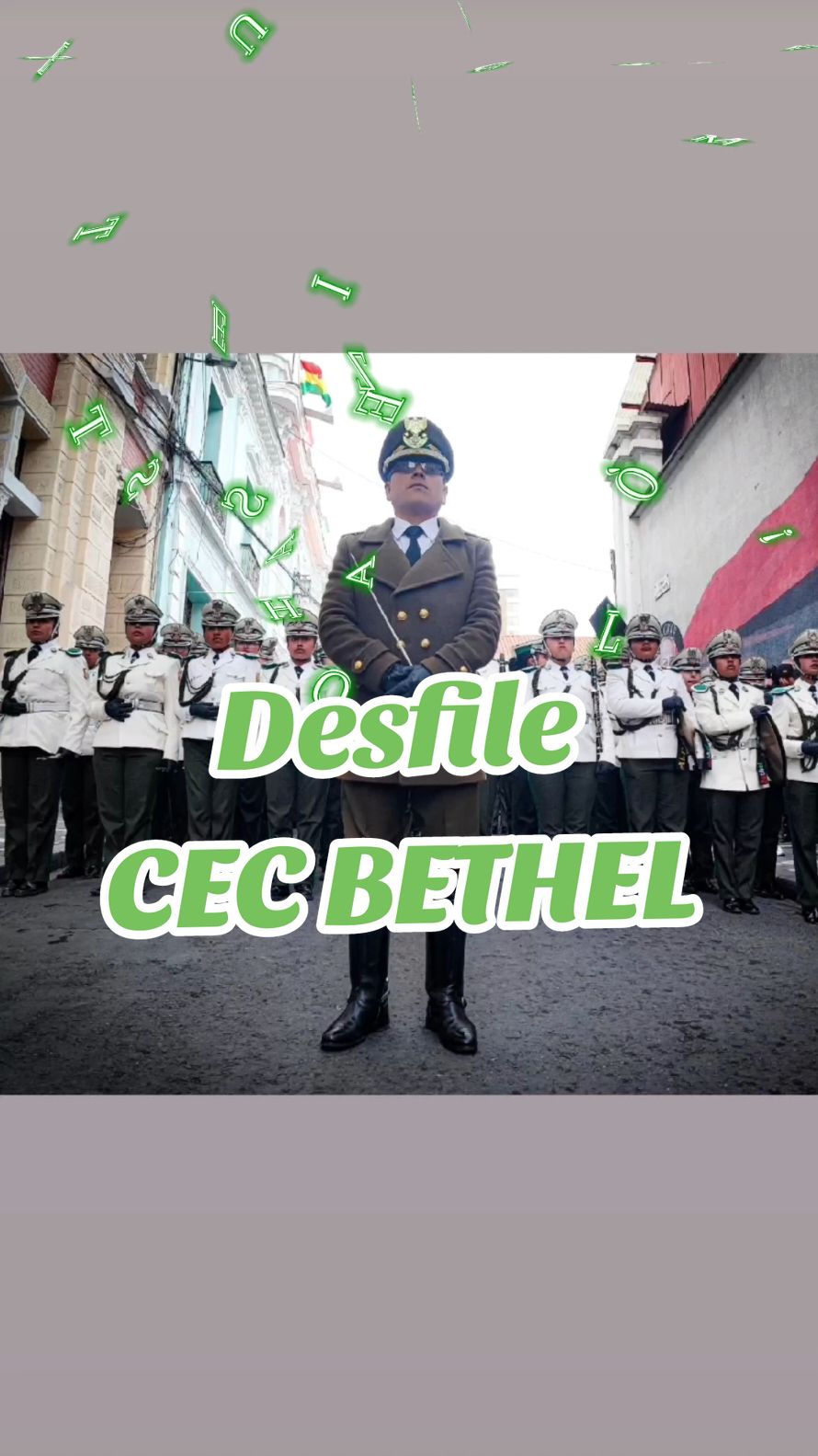 Perdon por la tardanza ❤️🤍💚 #bethel #cecbethel❤️🤍💚 #aniversariodelapaz #verbena #bandasestudiantilesbolivia #ivirgarzama #bandas2024 #desfiledeteas #polemica #duelo #bethel 