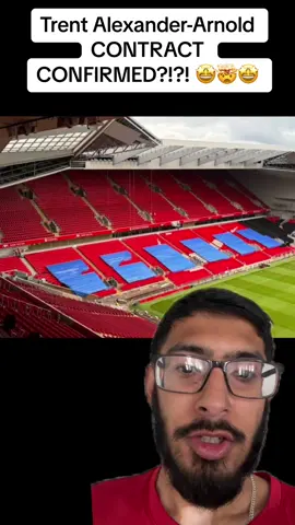 Trent Alexander-Arnold signs a new contract at Liverpool #trent #trentalexanderarnold #alexanderarnold #liverpool #lfc #fyp 