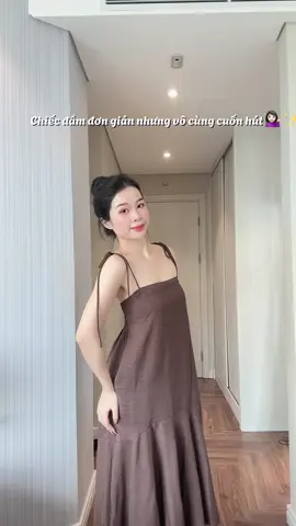 Những chiếc đầm trơn luôn được chú trọng vào form dáng và chất liệu |#outfitideas #thoitrangnu #vayxinh #vaymaxi 