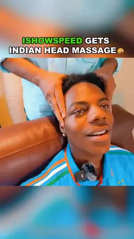 Ishowspeed gets Indian massage:)) #asmraddict #asmr #satisfying #relax #massage #ishowspeed 