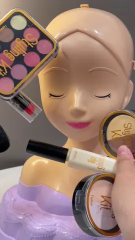 The BALD makeup 💄 #asmrtoys #makeupdolls #makeuptoys #장난감 #시크릿쥬쥬 #화장놀이 