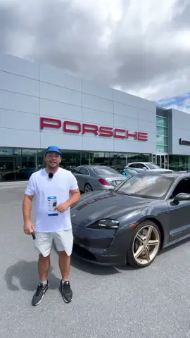 If I get 100k followers by Aug. 3rd, I get the owner’s Porsche. #porsche #challenge #marketing #bet #boss #taycan 