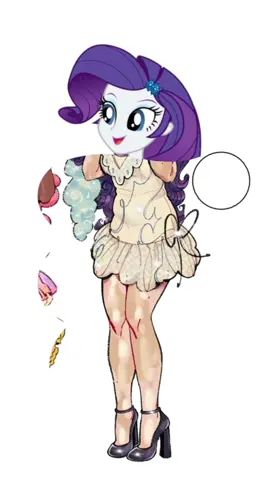 Replying to @Raquel 💎🪡 #mlp #redesign #equestriagirls #fyp #rarity #raritymlp #fy 