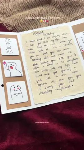 Handmade letter💌 #fyp #trending #giftideas #handmade #vintage #art #crafts 