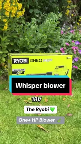 The Ryobi 18V One+ HP Blower never fails to blow us away 👌 This cordless, high-performance leaf blower is a statement in the garden 🍃 Try it today! #ryobi #ryobitools #ryobifreaks #ryobination #ryobimade #leafblower 