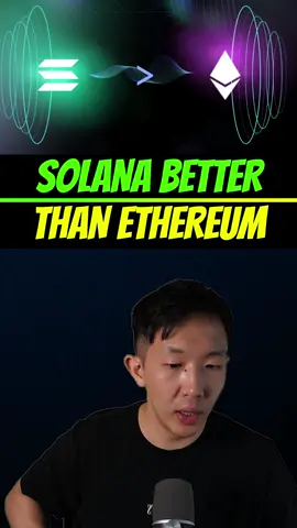 Is Solana crypto better than Ethereum? #SOL #Solana #crypto #ethereum #eth