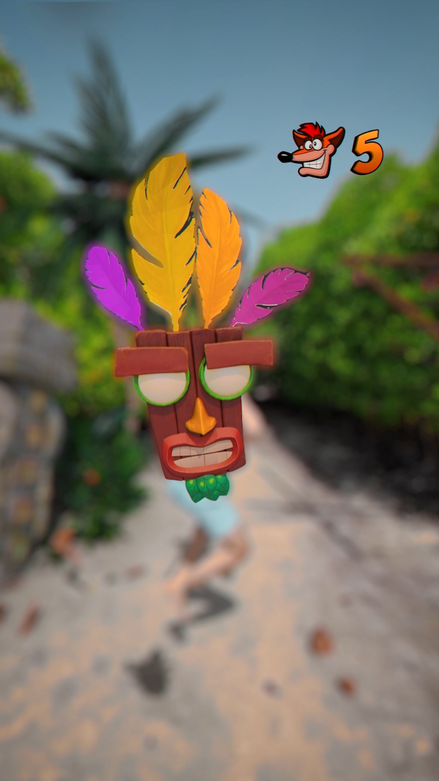 Never fall asleep in the sun 🍎☀️#CrashBandicoot #playstation #videogames #vfx 