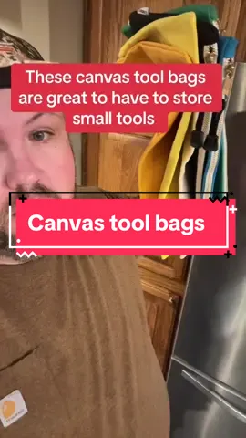 Canvas Tool Bag Zipper Pouch - 6 Pack Heavy Duty Tools Utility Pouches, Multipurpose Storage Organizer Tote Bags with Dependable Metal Zippers, 12.5 x 7-Inch, Olive/Orange/Blue/Yellow/White/ Black #toolbag #toolstorage #zippertoolpouch #TikTokShop #tiktokshopfinds 