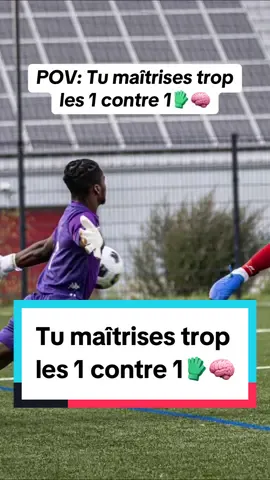 la sensation du duel gagné est la même qu’un attaquant qui marque un but, seul les GK peuvent comprendre🤝 #football #r1 #gardien2but #universitéamericaine 