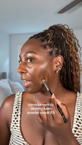@DanessaMyricksBeauty NEVER MISSES! The new blurring balm powder in the shade 9.5 is my ✨PERFECT✨ shade! #danessamyricks #danessamyricksbeauty #blurringbalmpowder #makeup #foundation #beautycontentcreator #beautyinfluencer #makeupinfluencer 