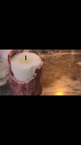 Natural Marble Scented Candle.  Broken piece on display.  Intact products coming soon on our website articool.ca  #naturalmarble #scentedcandle #homedesign #marbleaesthetic