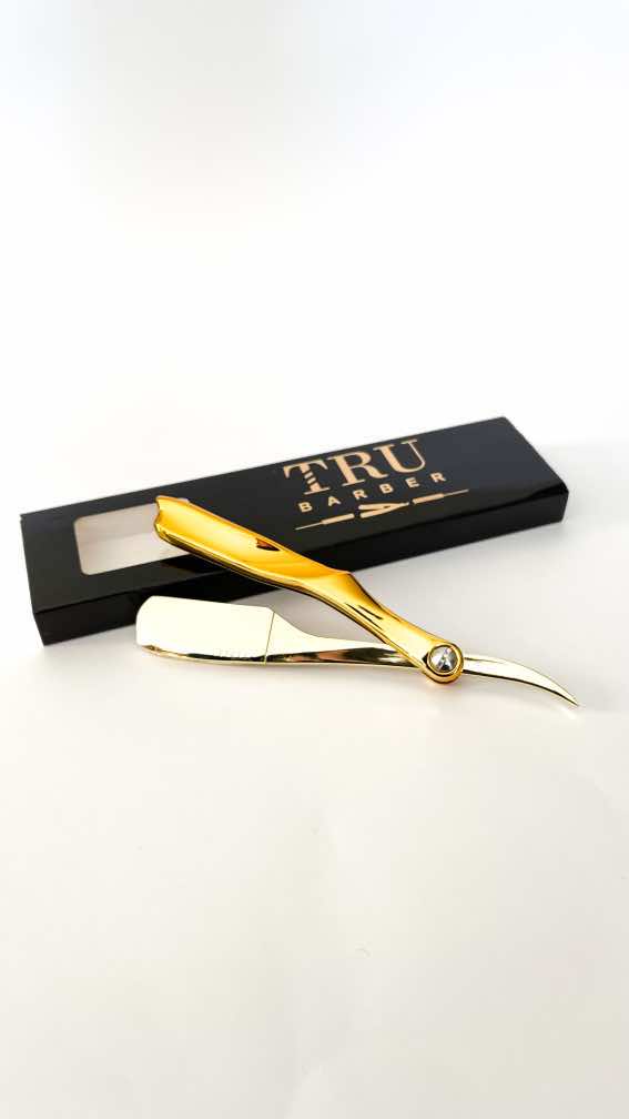 Super Navalhete Luxuosa Dourada⚡️#fy #fouryou #viral #fyp #foryoupage 