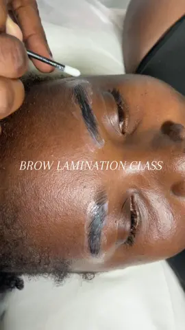 Wendy’s Beauty Institute  Course: Brow Lamination  #wendysbeautyinstitute #jamaicatiktok #fyp 