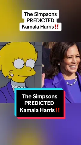 The Simpsons PREDICTED Kamala Harris! #kamalaharris #madamepresident #conspiracytiktok #simpsons #president #simpsonspredictions #conspirecytheories #podcast 