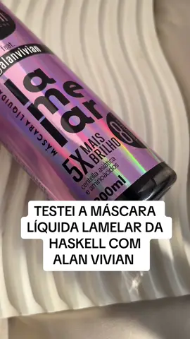 To apaixonada real! Tem resenha completa lá no meu canal no Youtube 💜 #resenhas #cabelos #cabelobonito #cuidadoscomcabelo  @Haskell Cosméticos @Cabeleireiro Calvo 