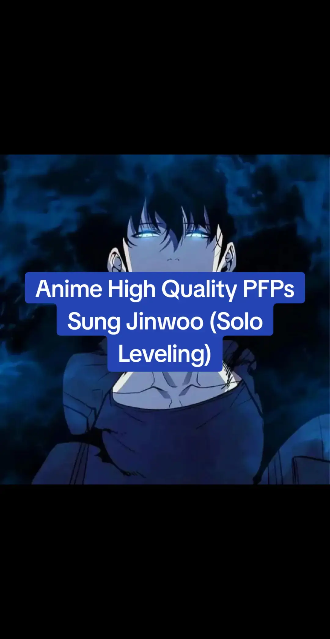#foryoupage #fyp #anime #sololeveling #pfpideas #pfps #jinwoo 