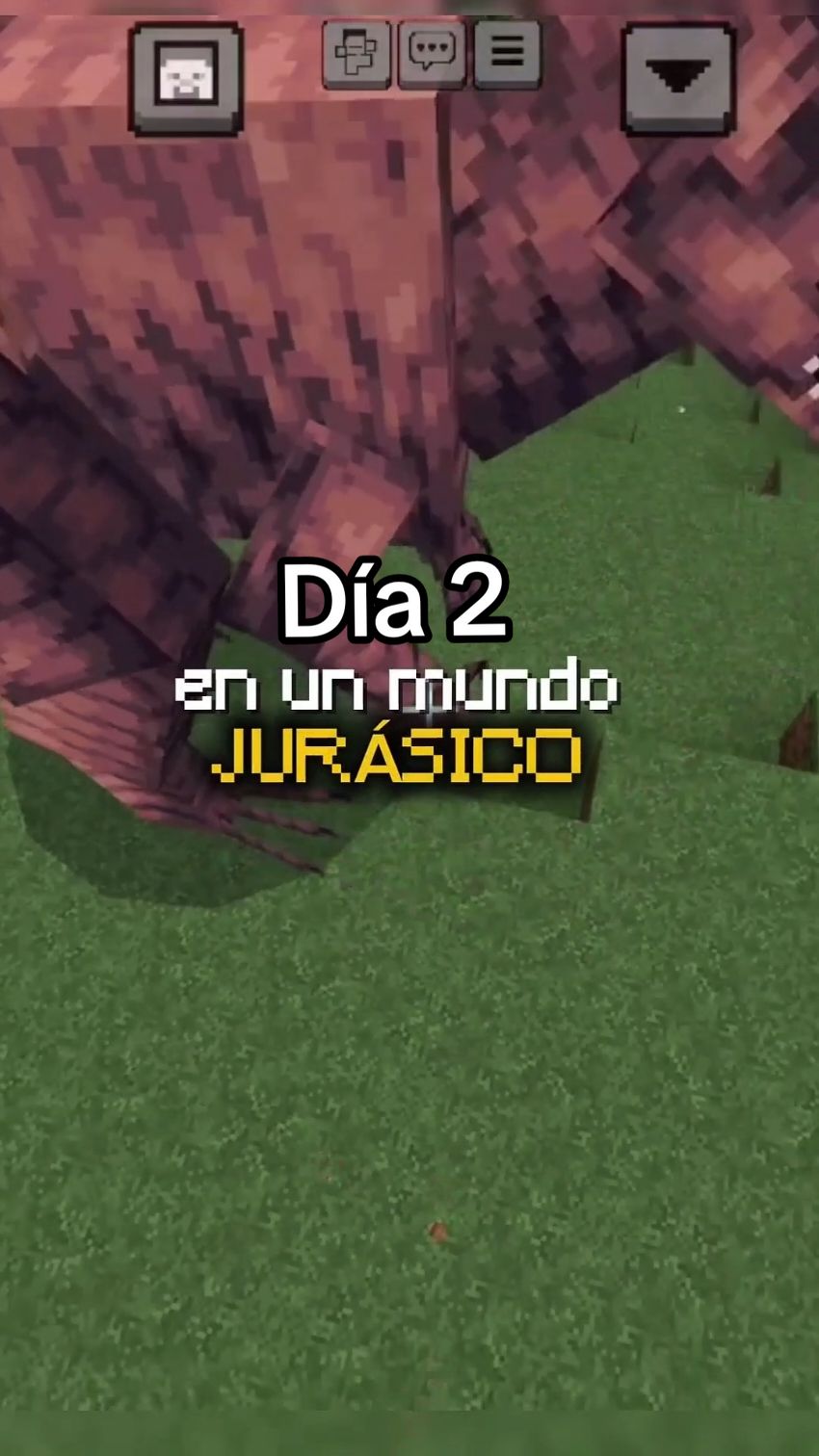 Quisiera leer algunas recomendaciones que me podrían dar | Día dos sobreviviendo en un mundo jurásico 🦖 #Minecraft #mod #addon #dinosaur #minecrafttutorial #minecraftbedrock 