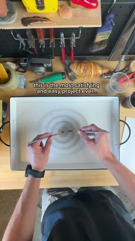 full vid on YT ⚡️ Suminagashi is an ancient Japanese art form that is so fun to replicate in todays time! It’s surprisingly simple, and you only need a few materials Go check out the full process video! #DIY #suminagashi #diycraft #art #artist 