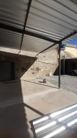 Cobertura galpão  Divisões em telha galvalume  Portões 2 bandeira  #serralheria #serralheiro #portao #trabalho #estruturasmetálicas 