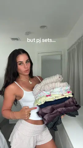 My pajama collection😴✨ #pajama #pjset #pjs #sleeping #sets #outfitinspo #comfyoutfits 
