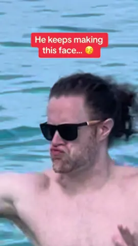 He asked to not make fun of how pale he is 😓 #silly #comedy #vacation #foryou 