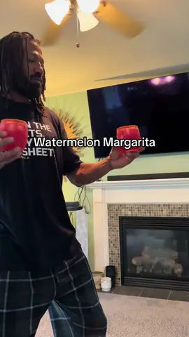 Margaritas made with our homegrown organic watermelon juice. 10/0 #margarita #watermelon #mixeddrink 