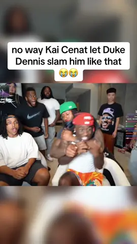 no way Kai Cenat let Duke Dennis slam him like that 😭😭 #kaicenat #dukedennis #amp #slam #wrestling #funny #streamer #viral #trending #foryoupage 
