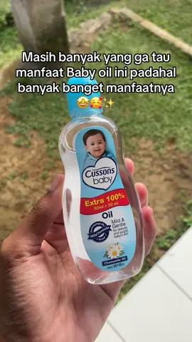 Ada yang tau ga? #fypp #babyoil #cussonsbaby #manfaat 