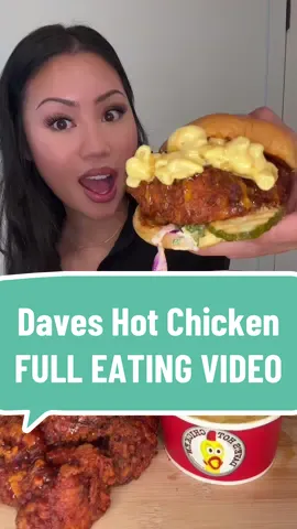 Dave’s Hot Chicken full eating video 🍗😋 sorry I chew forever 😭😂 @Dave’s Hot Chicken  #eatwithme #mukbang #mukbangeatingshow #eatingasmr #foodasmr #mukbangasmr #asmreating #eatingshow #eatingshowasmr #eatingsounds #mukbangs #mukbangvideo #letseat #watchmeeat #eatingsounds #crunchy #crunch #asmrsounds #asmrmukbang #viral #fyp #foryou #Foodie #foodiemukbang #tiktok #tiktokviral #spicy #spicyfood #sliders #crunchyasmr#crunchsounds #crunchysounds #crunchymukbang #sauce #daveshotchicken  