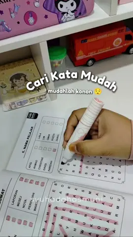 #bukucarikata #carikatamudah #wordsearch #wordsearchchallenge #wordsearchbahasamelayu 