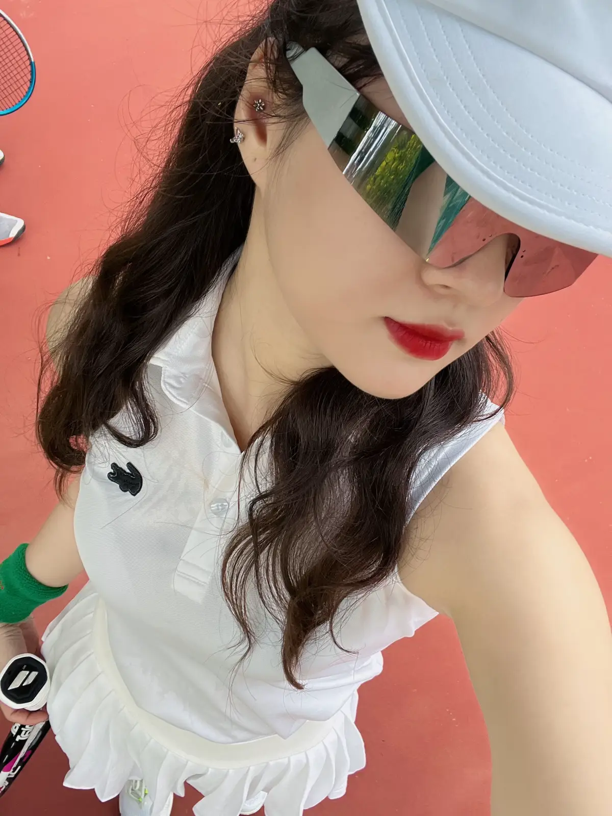 Her hobby is tennis 🎾 #outfittennis #tennis #tennisgirls #tennistiktok #tennisvietnam #sports #tennisplayer #fyp 