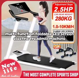 multifunction foldable LED screen electric treadmill machine !  #treadmill #electrictreadmill #treadmillworkout 