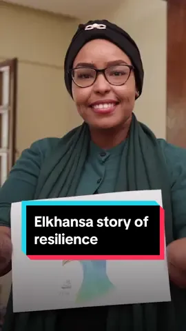 At the age of three, Elkhansa lost both her arms. She’s taught herself to write, draw and paint with her left foot. She was forced to flee her home in Sudan due to the ongoing civil war and now lives in Egypt. On #DisabilityPrideMonth, share Elkhansa’s inspirational story with a friend today.