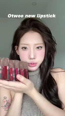 Sao dnay mê mấy cái tone đỏ hồng quá ahh 🍃💓🍒 @otwoo.beauty #otwoo #otwoovn #OtwooLiplossStick 