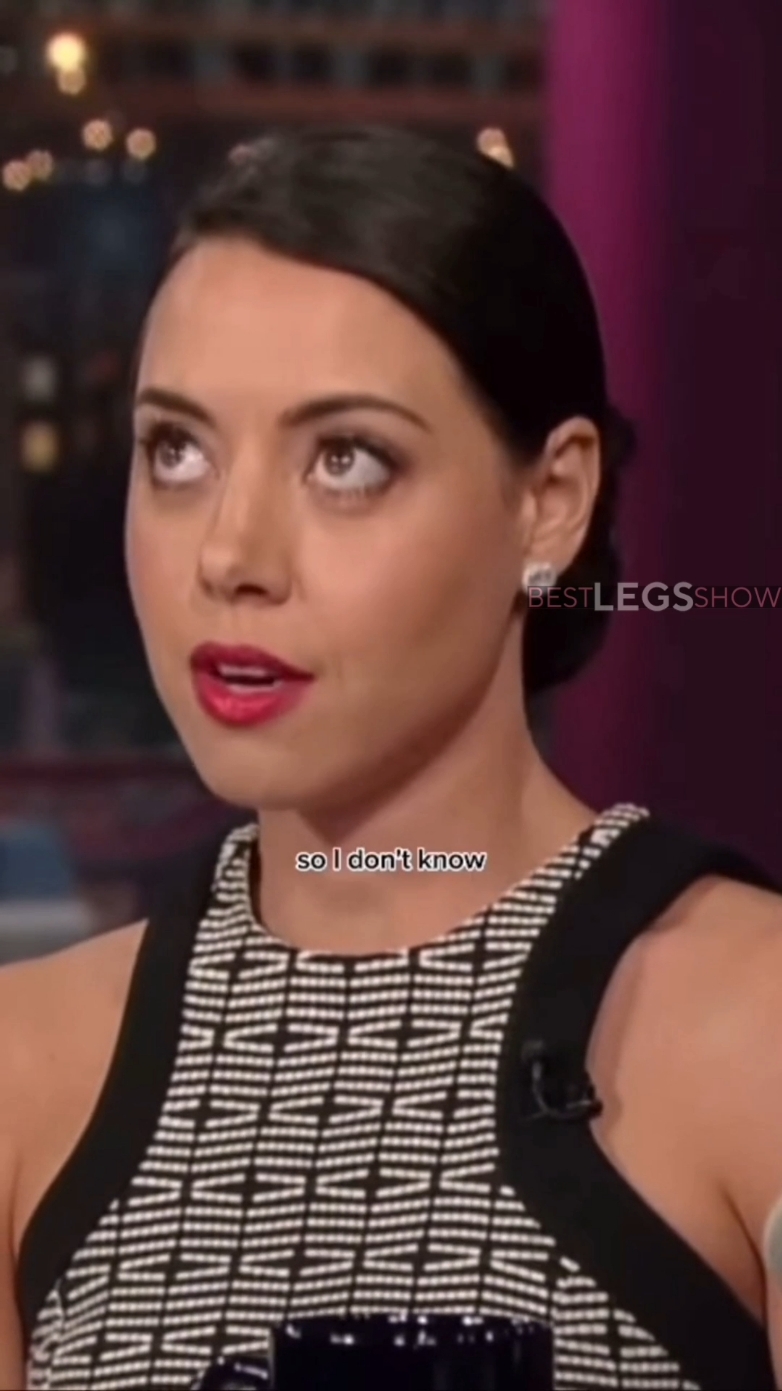 Aubrey Plaza Funny Moment #aubreyplaza #funny #shorts 