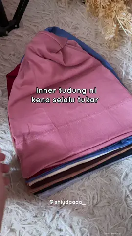 Siapa beli sikit memang rugi 😝 #innersnowcap #innertudung #anaktudung #anaktudungmurah #snowcapwarda 