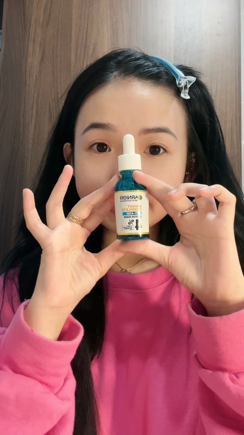 Nếu mụn ẩn không được đẩy lên và loại bỏ sẽ gây mụn dai dẳng tái đi tái lại, serum này sẽ giúp đẩy mụn ẩn lên, làm khô còi mụn nhanh hơn, kiên trì mỗi ngày 3 BƯỚC skincare cơ bản: Tẩy trang -> sữa rửa mặt -> serum, sau 1 thời gian, da của bạn sẽ được cải thiện ✨️ #garnier_vn #goclamdep #MuaTaiTikTokShop #tiktokmademebuyit #antiacne 