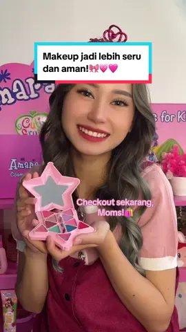 Bikin makeup jadi lebih seru dan aman dengan Amara Starlight Makeup Kit!🥰 Cocok untuk si kecil yang suka berkreasi, Moms✨⭐️ #payday #MakeupAnakBPOM #AmaraKids #MakeupAman #amarastarlight #MakeupAnak #Beauty 