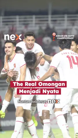 Baru aja komentator bilang, 