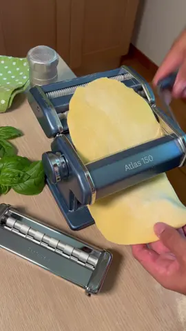 A touch of fresh basil and the #pappardelle become perfect 🤩🤩🤩 which sauce should we cook them with? #marcato #marcatopasta #marcatopastamachine #atlas150 #pasta #pastafresca #pastafattaincasa #acquafarinamarcato #pastalover #pastamachine #yourfoodstories #makepastanotwar 
