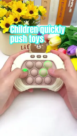 Bear Design Fast Push Retro Ga#tiktok #fyp #toys #cute 