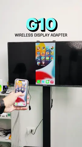 Wireless Display Adapter G10 #wirelessdisplay #wirelessdisplayadapter #wirelessdisplay4k #การสะท้อนภาพหน้าจอ #สะท้อนหน้าจอ #แคสหน้าจอมือถือ #โคลนหน้าจอมือถือไปทีวี 