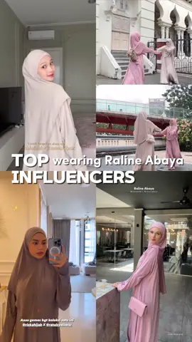 Ternyata raline udah dipakai banyaaak selebgram😱 yakin kaliaan ga mau samaan sama merekaaa nii dears⁉️  #abayabyrizkahijab #abayagirls #dailywear #abayaumroh #fyp #abayastyle #rizkahijab 