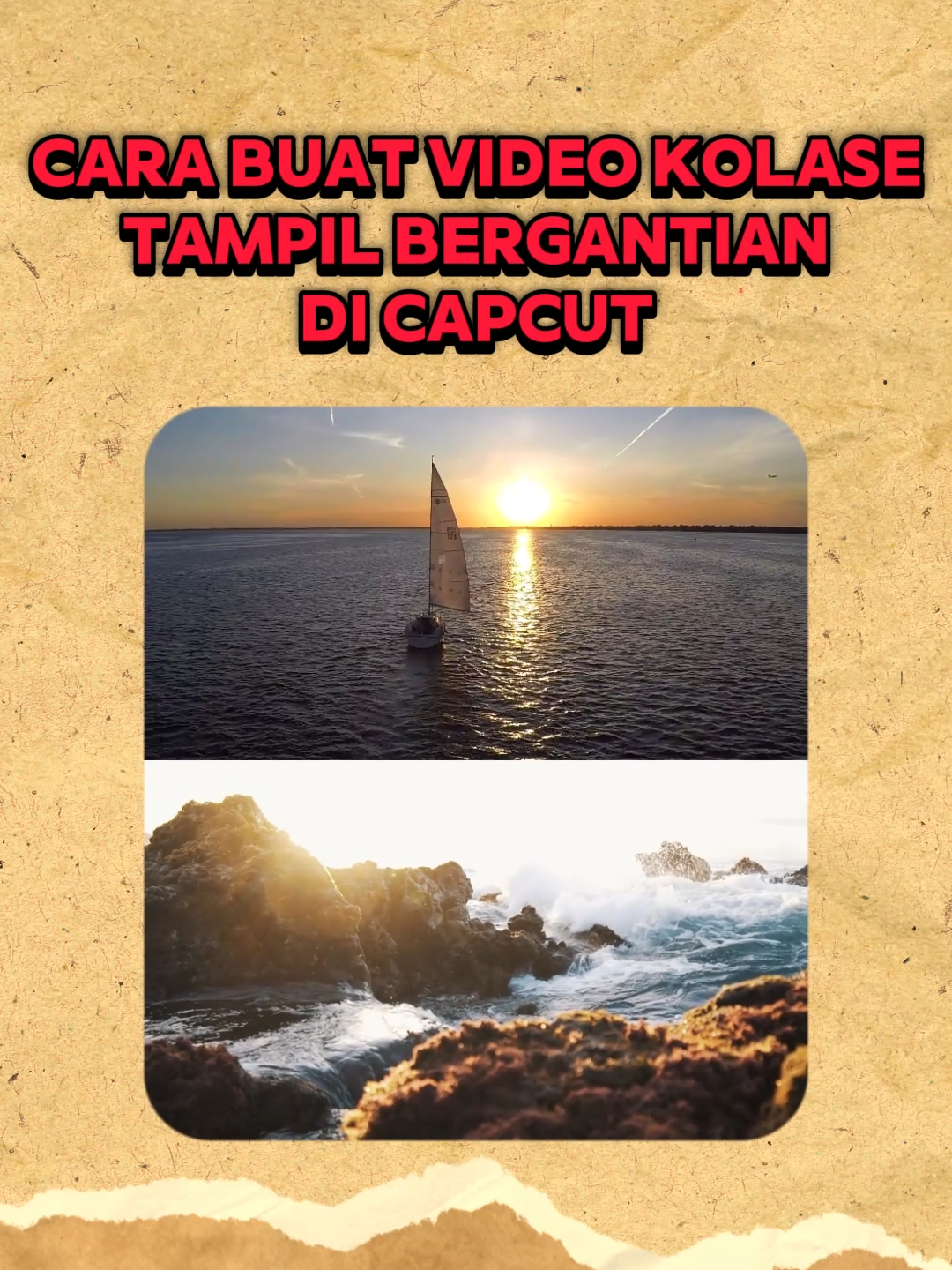 Cara Buat Video Kolase Tampil Bergantian di Capcut #capcut #capcutedit #editingtutorial #editingvideo