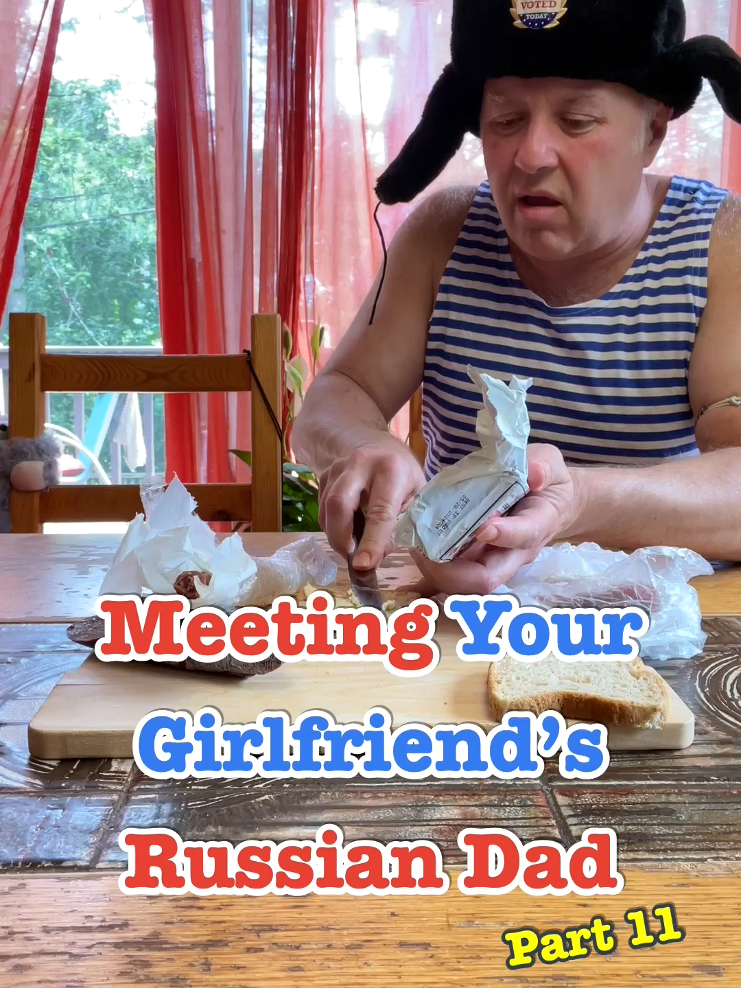 Meeting Your Girlfriend’s Russian Dad - Part 11 #crazyrussiandad #russia #russian #russians #russiandad #russianparents #immigrantparents #dad #fyp ft @cozyartstudios