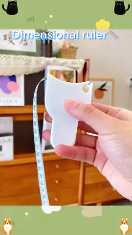 Can shrink the soft ruler, measuring the circumference without asking people, but also exquisite!📐