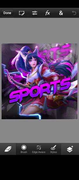 EDIT TUTORIAL LOGO MLBB  #flex #MLBB #highlight #fypシ #trending #logodesign #logodesign #song 