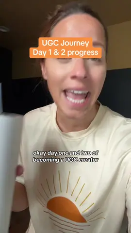 Day 1 & 2 progress!  Drop your questions!!  #ugccreator #ugccontentcreator #ugccommunity #ugc #ugcmom #contentcreators 