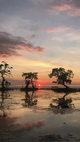 sanset from the east